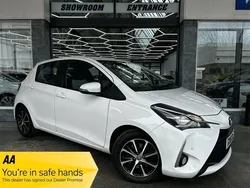 White Used 2018 Toyota Yaris Hatchback | £12,795 (Fair price)