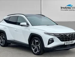 White Used 2023 Hyundai Tucson Ultimate SUV | £24,000 (Expensive)