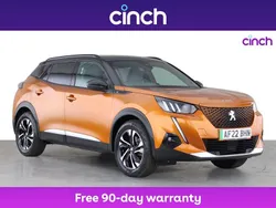 Orange Used 2022 Peugeot e-2008 GTi SUV | £14,549 (Fair price)