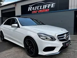 White Used 2014 Mercedes E250 AMG Sedan | £10,150 (Fair price)