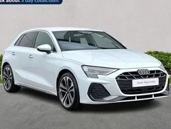 White Used 2024 Audi A3 S-Line Hatchback | £30,214 (Expensive)