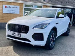 White Used 2021 Jaguar E-Pace R-Dynamic SUV | £23,250 (A bit pricey)