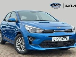 Azure blue Used 2020 Kia Rio 2 Hatchback | £11,795 (Fair price)