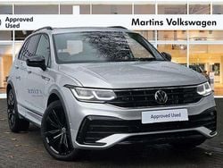 Silver Used 2024 VW Tiguan Black Edition SUV | £31,995 (Fair price)