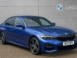 Blue Used 2021 BMW 330 M Sport Sedan | £30,995 (Expensive)