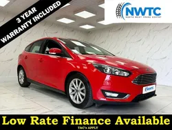Red Used 2017 Ford Focus Titanium Hatchback | £5,695 (Good price)