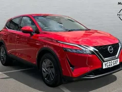 Red Used 2022 Nissan Qashqai Acenta Premium SUV | £19,076 (Good price)