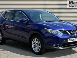 Blue Used 2014 Nissan Qashqai Acenta Premium SUV | £7,722 (Good price)