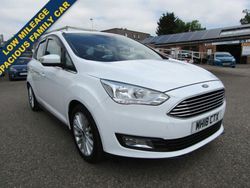 White Used 2018 Ford C-MAX Titanium MPV | £9,250 (Fair price)