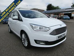 White Used 2018 Ford C-MAX Titanium MPV | £9,250 (Fair price)