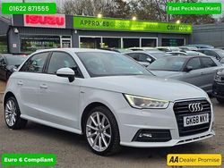 White Used 2018 Audi A1 S-Line Hatchback | £13,899 (Fair price)