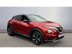 Red Used 2021 Nissan Juke Tekna+ SUV | £15,003 (Fair price)