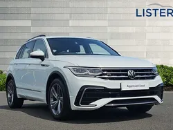 Pure white Used 2023 VW Tiguan R-line Edition SUV | £26,490 (Good price)