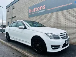 White Used 2012 Mercedes C220 AMG Sedan | £6,495 (Fair price)