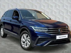 Blue Used 2024 VW Tiguan Allspace Life SUV | £30,350 (Good price)