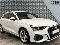 White Used 2022 Audi A3 S-Line Hatchback | £18,699 (Fair price)