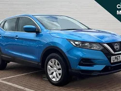 Blue Used 2018 Nissan Qashqai Visia SUV | £8,106 (Super price)