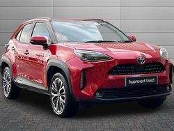 Red Used 2024 Toyota Yaris Hybrid SUV | £26,295 (Expensive)