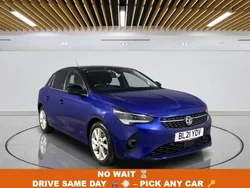 Blue Used 2021 Vauxhall Corsa Elite Hatchback | £9,549