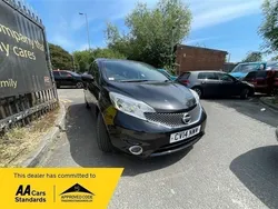 Black Used 2014 Nissan Note Acenta Premium MPV | £5,295 (Fair price)