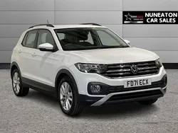 White Used 2022 VW T-Cross SE SUV | £14,750 (Good price)