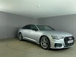 Silver Used 2022 Audi A6 Black Edition Sedan | £27,599 (Good price)