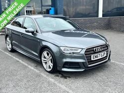Grey Used 2018 Audi A3 S-Line Sedan | £12,999 (Good price)