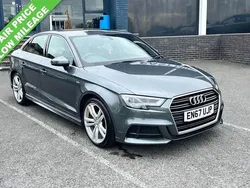 Grey Used 2018 Audi A3 S-Line Sedan | £12,999 (Good price)