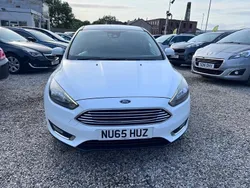 White Used 2015 Ford Focus Titanium Hatchback | £5,990 (Fair price)