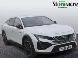 White Used 2024 Peugeot 408 GTi Sedan | £22,495 (Good price)