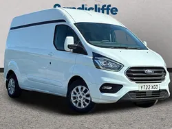 White Used 2022 Ford Transit Custom Limited Van | £16,500 (A bit pricey)