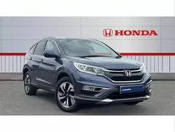 Twilight blue metallic Used 2018 Honda CR-V EX SUV | £14,425 (Fair price)