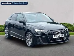 Black New 2025 Audi A1 S-Line Hatchback | £25,499 (Fair price)