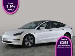 White Used 2021 Tesla Model 3 Long Range Sedan | £18,450 (Fair price)