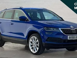 Blue Used 2018 Skoda Karoq SE L SUV | £16,048 (Fair price)