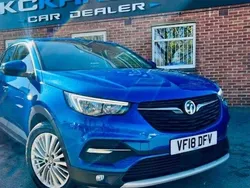 Blue Used 2018 Vauxhall Grandland X S SUV | £9,000 (Good price)