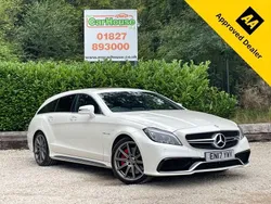 White Used 2017 Mercedes CLS63 AMG Estate | £26,999