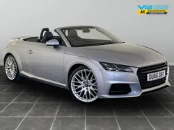 Silver Used 2017 Audi TT S-Line Cabriolet | £14,995 (Good price)