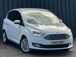 White Used 2015 Ford C-MAX Titanium MPV | £4,375 (Fair price)