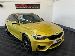 Yellow Used 2017 BMW M3 Competition Edition Sedan | £37,490 (Fair price)