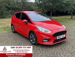 Red Used 2018 Ford Fiesta ST-Line Hatchback | £8,995 (Fair price)