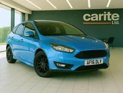 Blue Used 2016 Ford Focus Zetec Hatchback | £6,795 (Fair price)