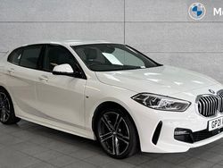 Alpine white Used 2021 BMW 118 M Sport Hatchback | £17,898 (Fair price)