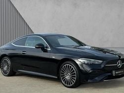 Obsidian black metallic Used 2025 Mercedes CLE300 AMG Line Premium Plus Coupe | £51,280 (Fair price)