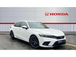 White Used 2023 Honda Civic Advance Hatchback | £25,337 (Fair price)
