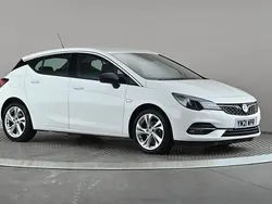 White Used 2021 Vauxhall Astra SRi Hatchback | £10,298 (Fair price)
