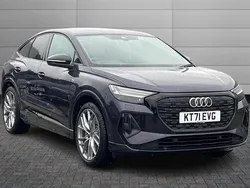 Aurora violet Used 2022 Audi Q4 e-tron Advanced SUV | £37,249 (A bit pricey)