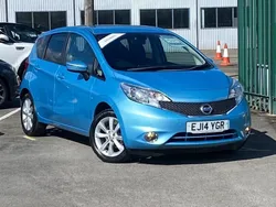 Blue Used 2014 Nissan Note Acenta Premium MPV | £9,999 (Expensive)