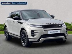Silver Used 2025 Land Rover Range Rover evoque SUV | £44,156