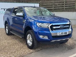 Blue Used 2019 Ford Ranger Limited Pickup | £10,995 (Fair price)